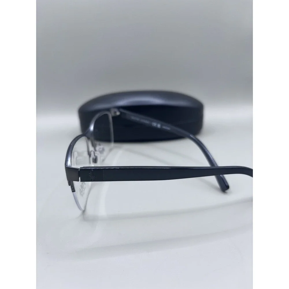 Polo Ralph‎ Lauren PH1228 9307 Gunmetal Semi Rimless Men Glasses 57mm Box